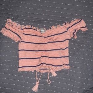 Forever 21 festival crop top